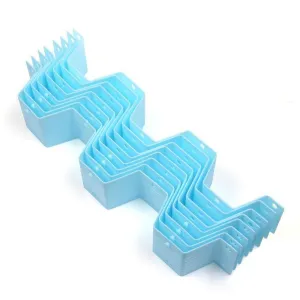 1125 Closet Organizer Drawer Dividers Plastic Partition Cabinet Clapboard - 8 Pcs
