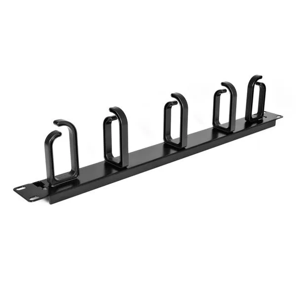 1U Cable Management Duct D-Ring