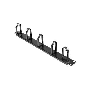 1U Cable Management Duct D-Ring