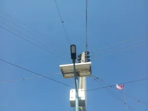 20W Solar LED Street Light Full System use to save energy