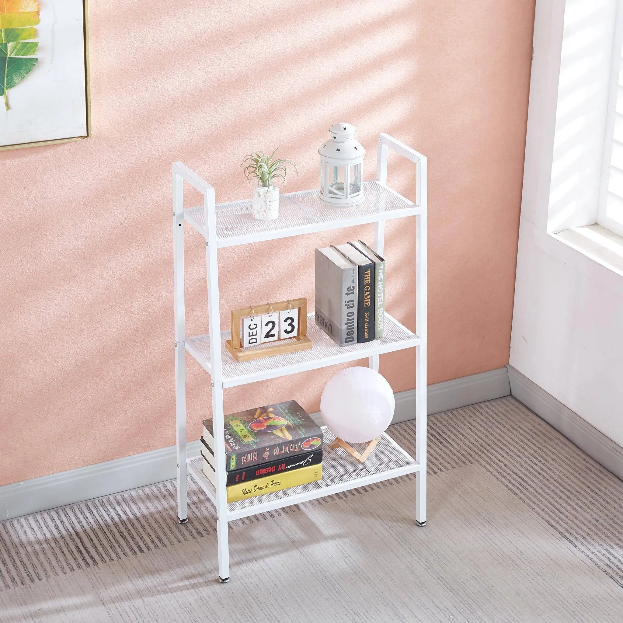 3-Tier Ladder Shelf Black - SF-107