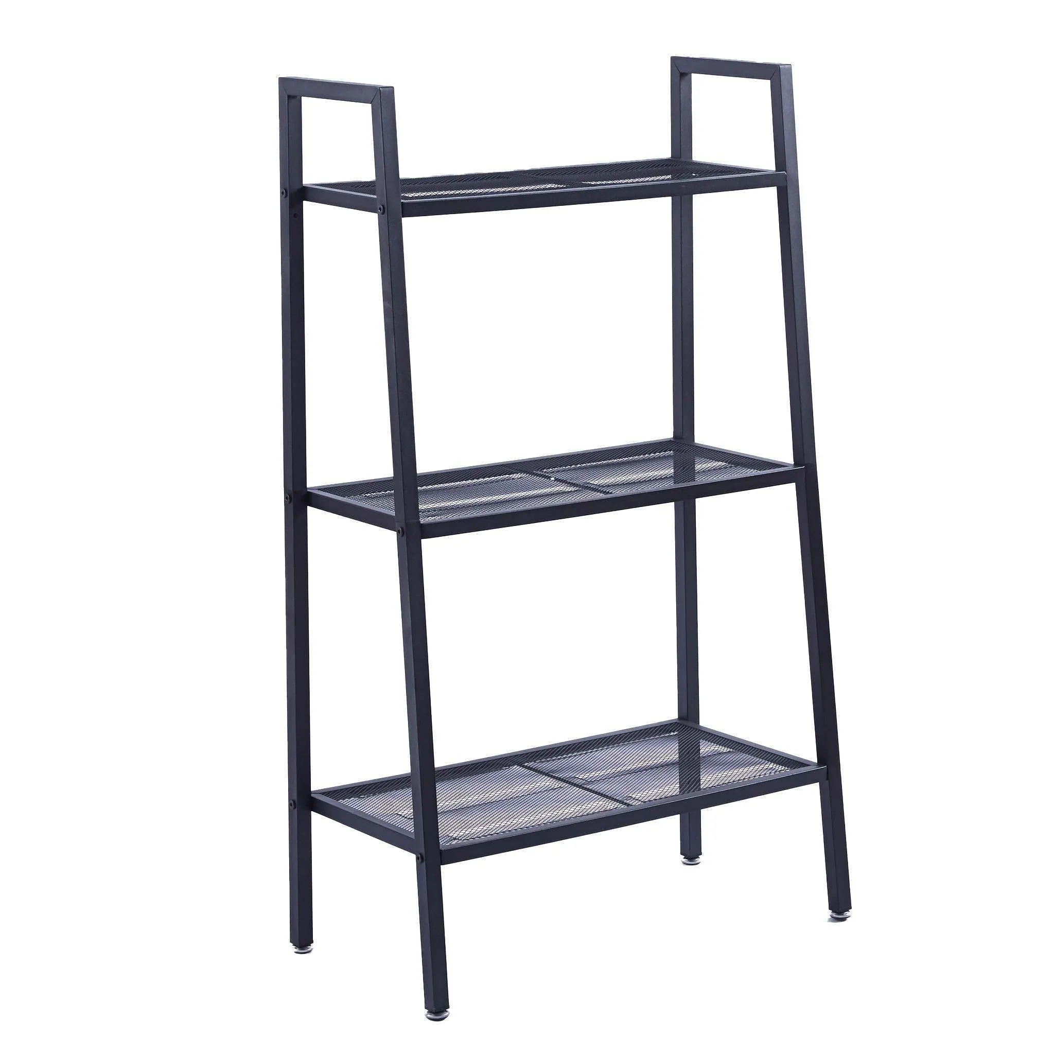 3-Tier Ladder Shelf Black - SF-107