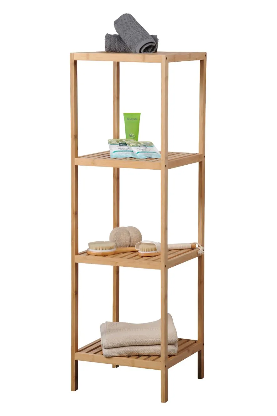 4 Tier Shelf - Bamboo