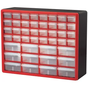 44-Drawer Hardware & Craft Plastic Cabinet