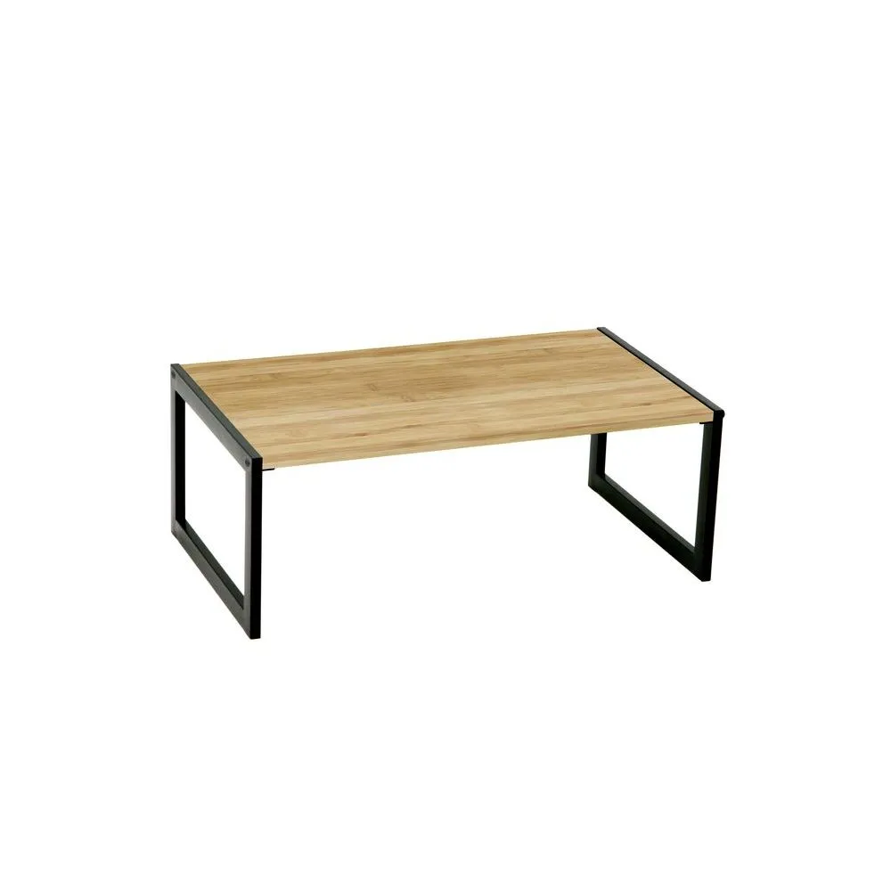 45cm Wide Bamboo Pantry Shelf Matte Black