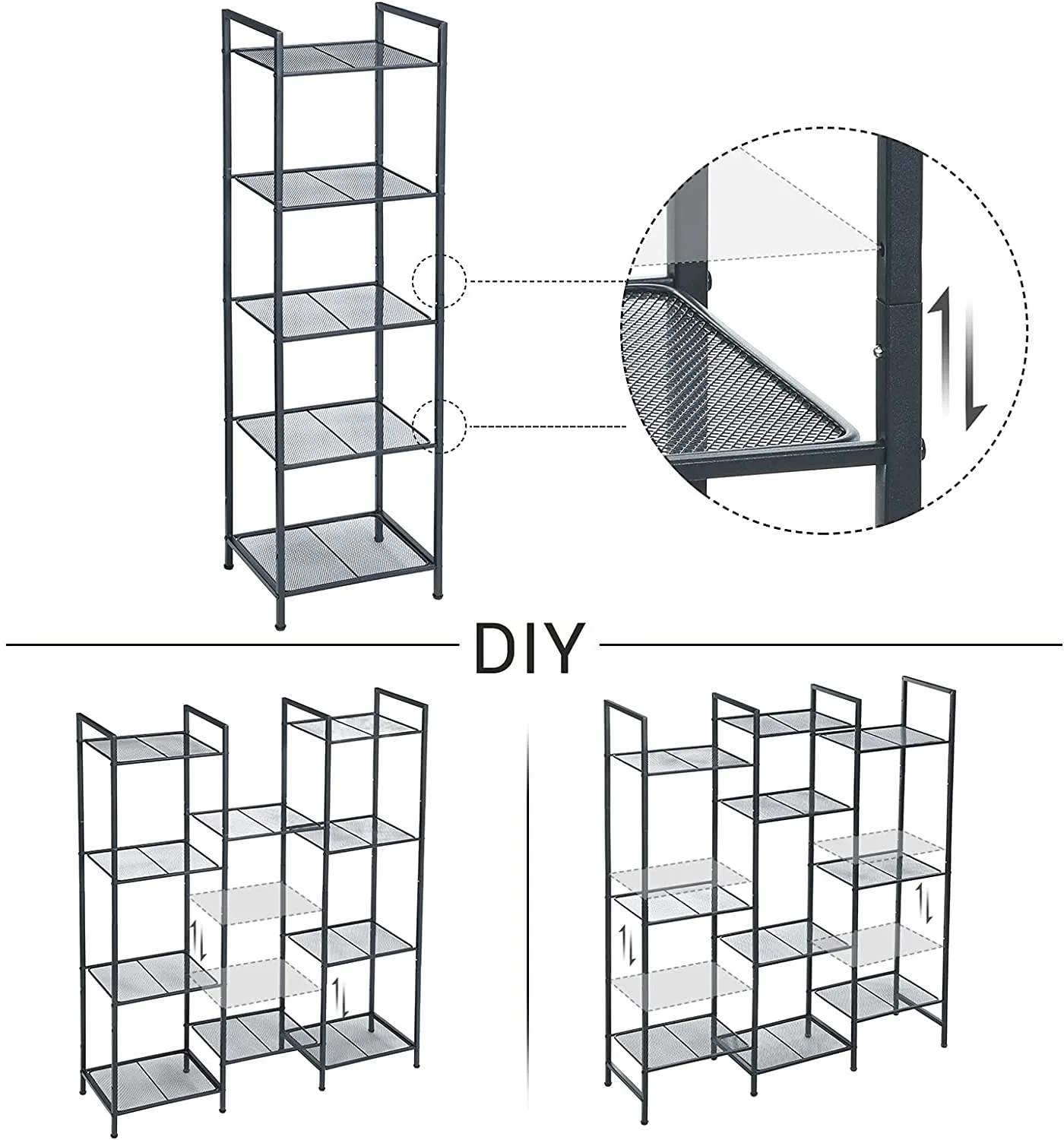 5-Tier Storage Rack