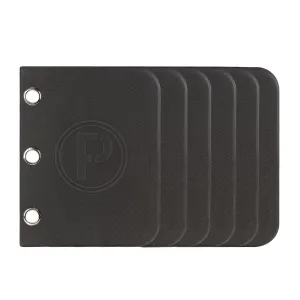 6 Pack Older Version Gray Stick'N'Go® Pages with Dividers – Affordable Pin Storage & Display | Ideal for Disney Pin Collections