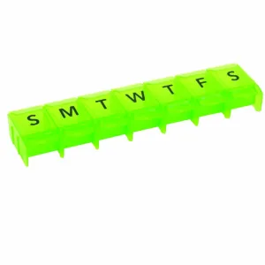 7 Day Push to Open Pill Organizer