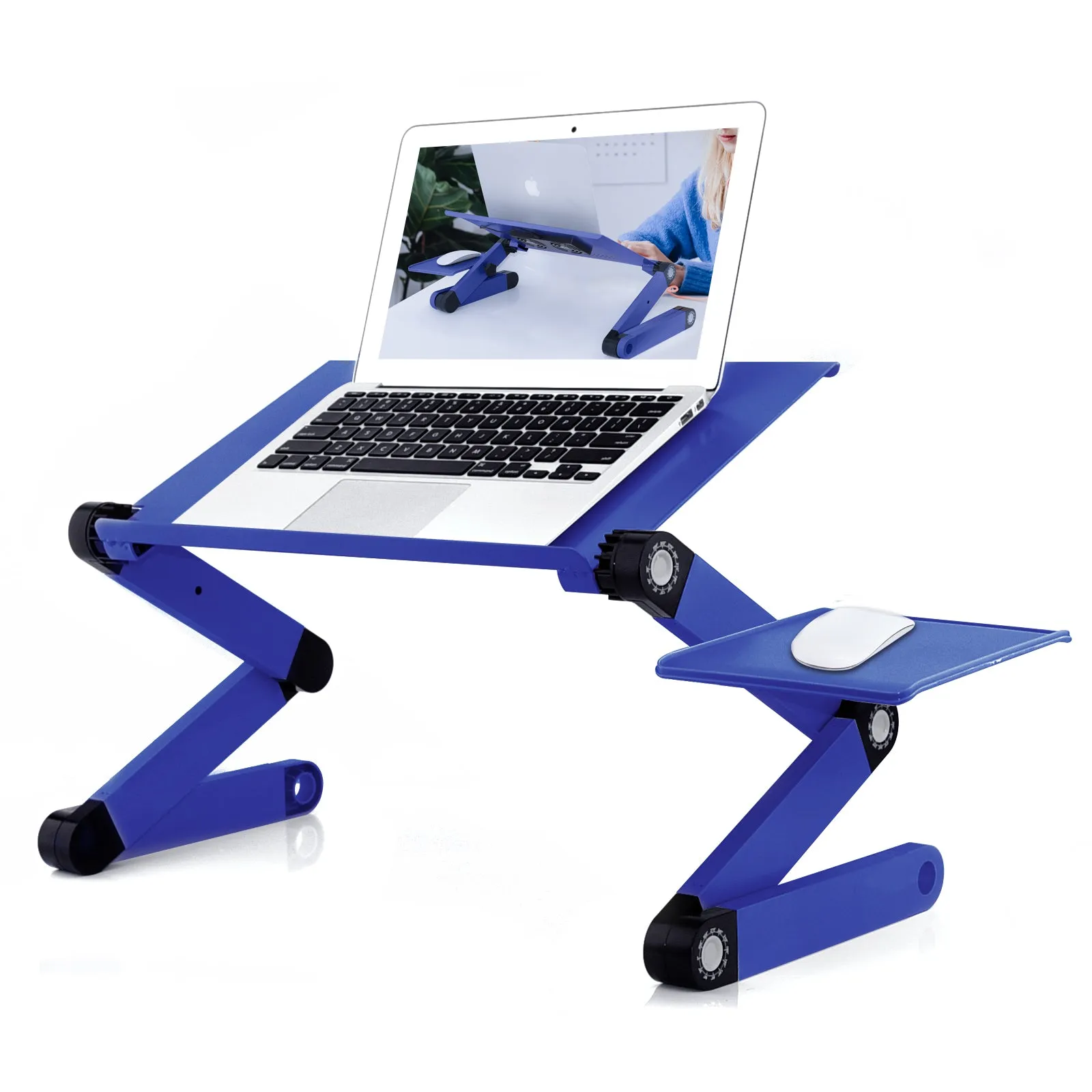 Adjustable Laptop Stand, Office Table RAINBEAN Laptop Desk