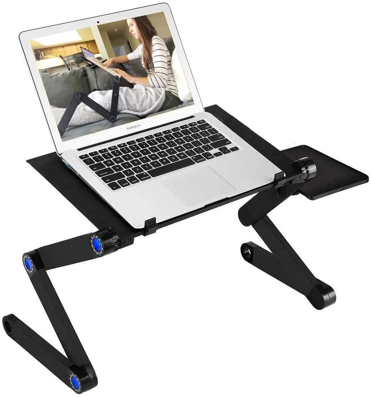 Adjustable Laptop Stand, Office Table RAINBEAN Laptop Desk