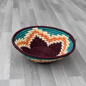 African Wall Basket - Ugandan Baskets - M08