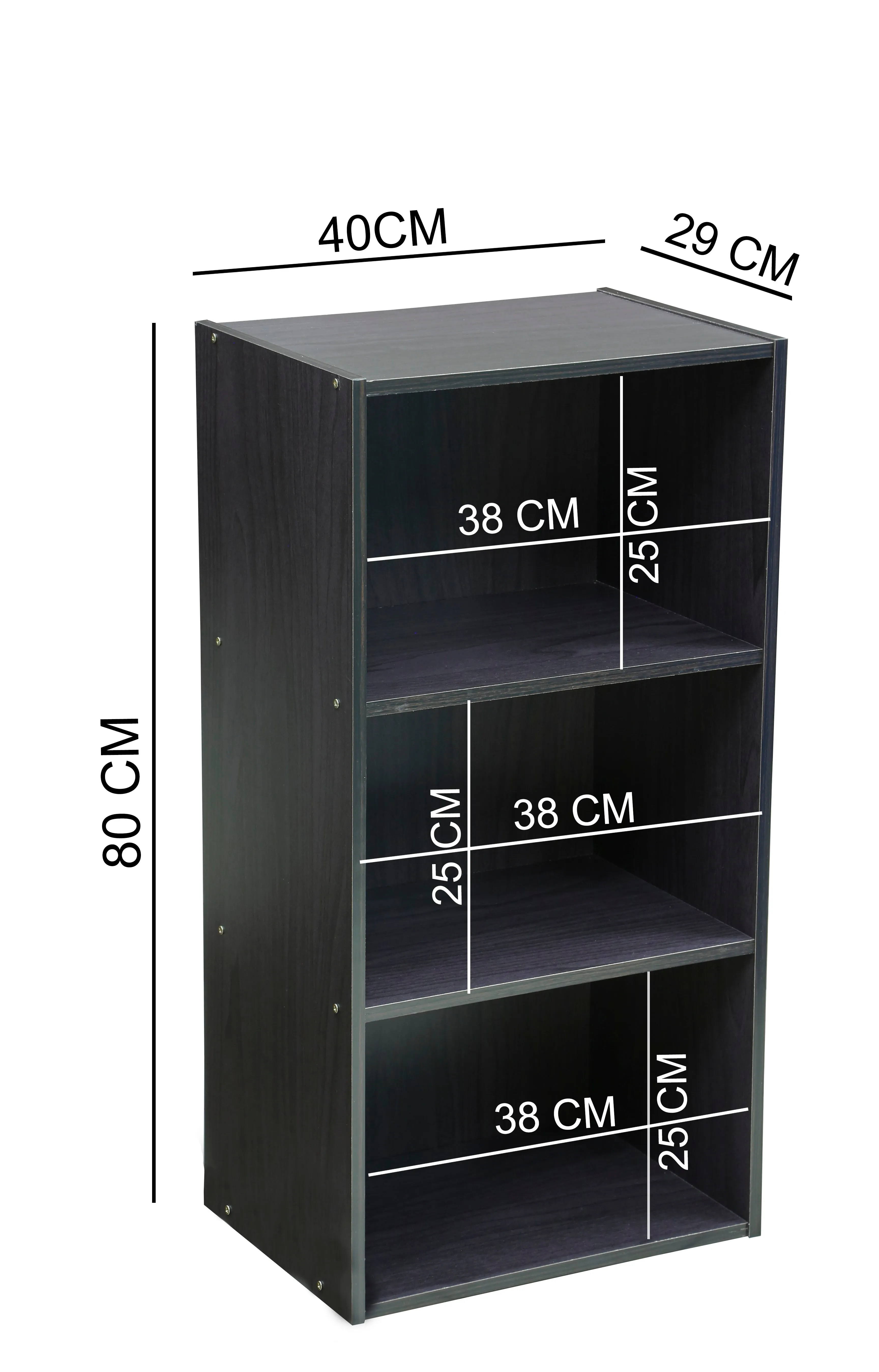 AFT OPEN STORAGE SHELF - DARK BROWN