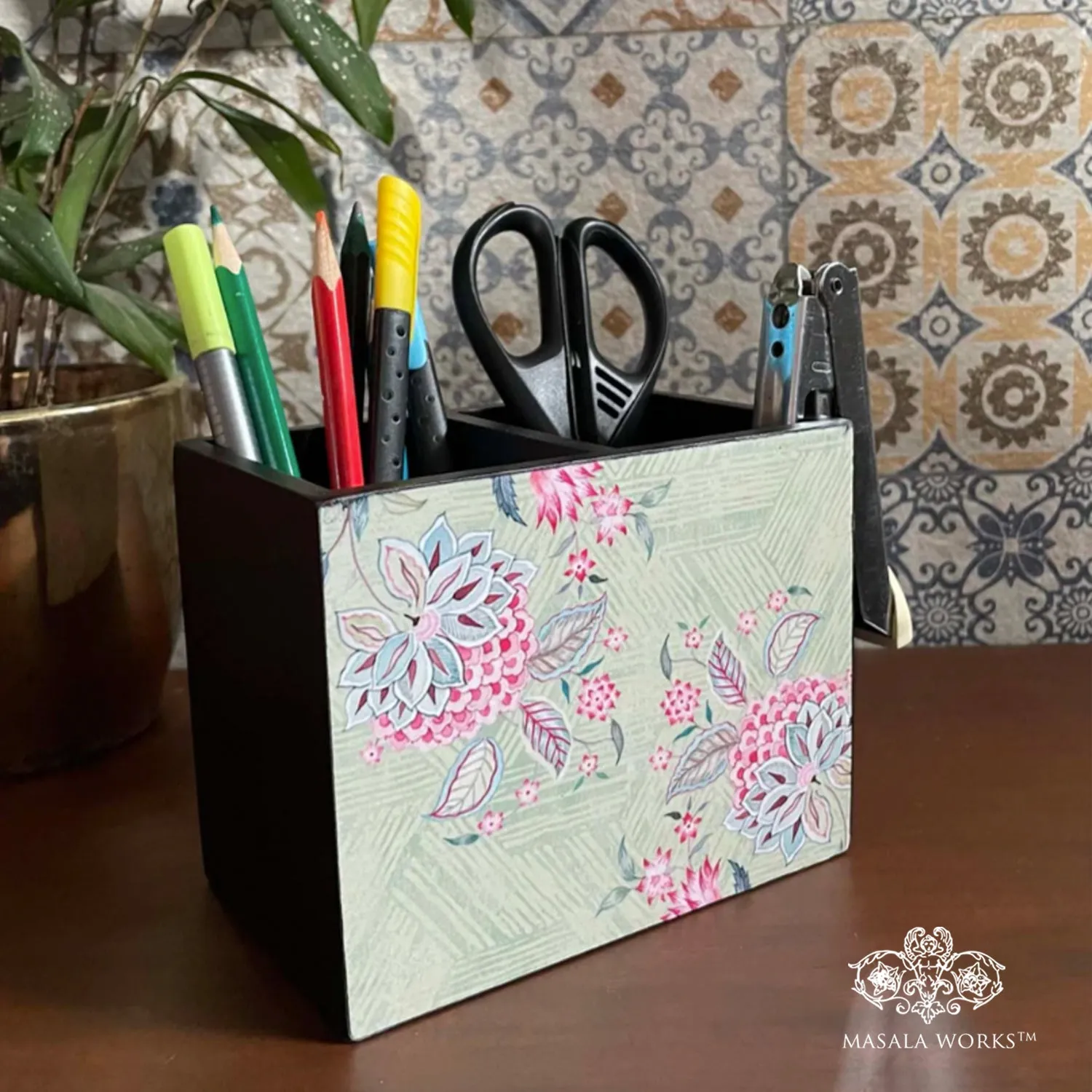 Aster Chintz Utility Holder