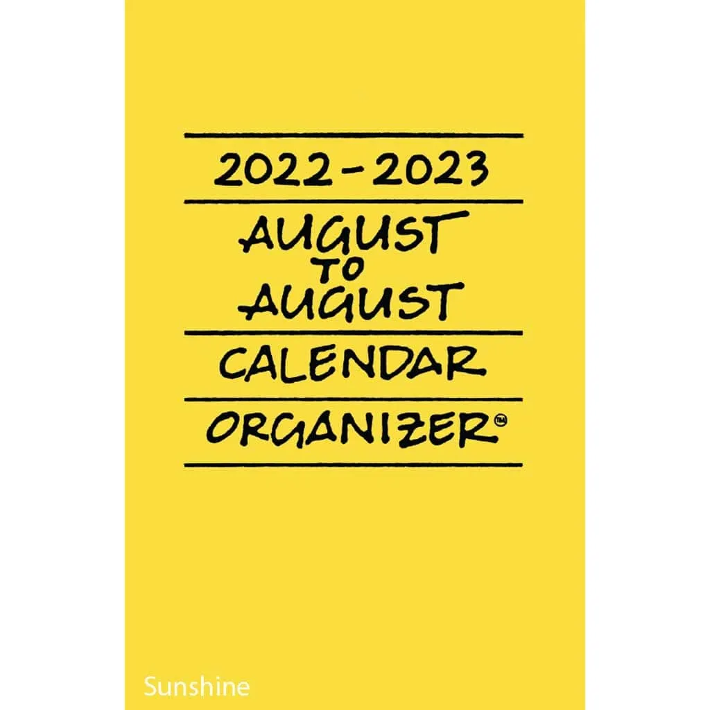 August to August Planner 2022-2023