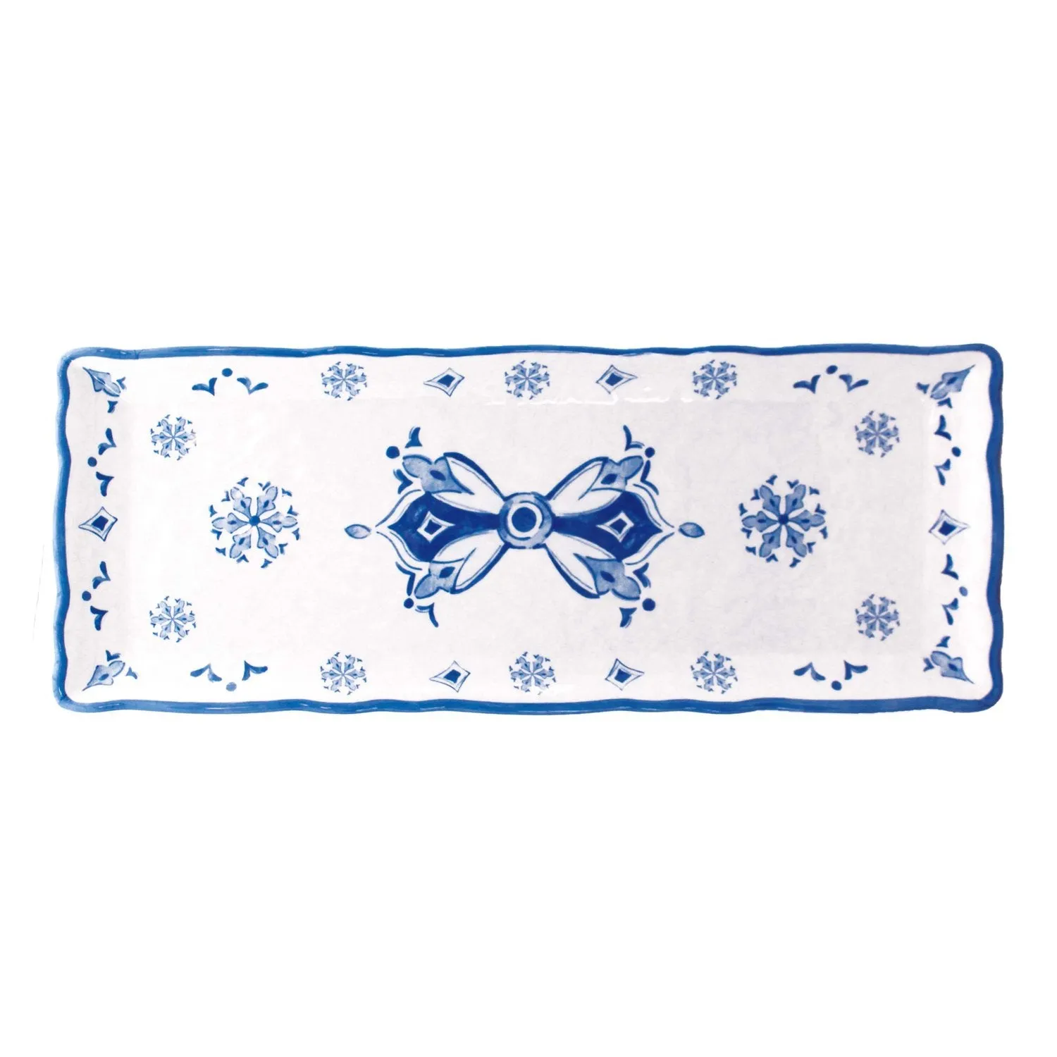 Baguette Tray 15" - Moroccan Blue