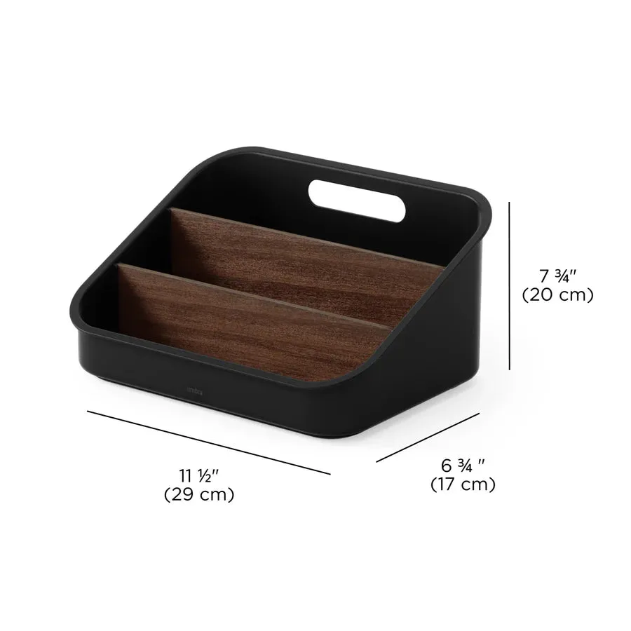 Bellwood Packet Organizer  Black/Walnut