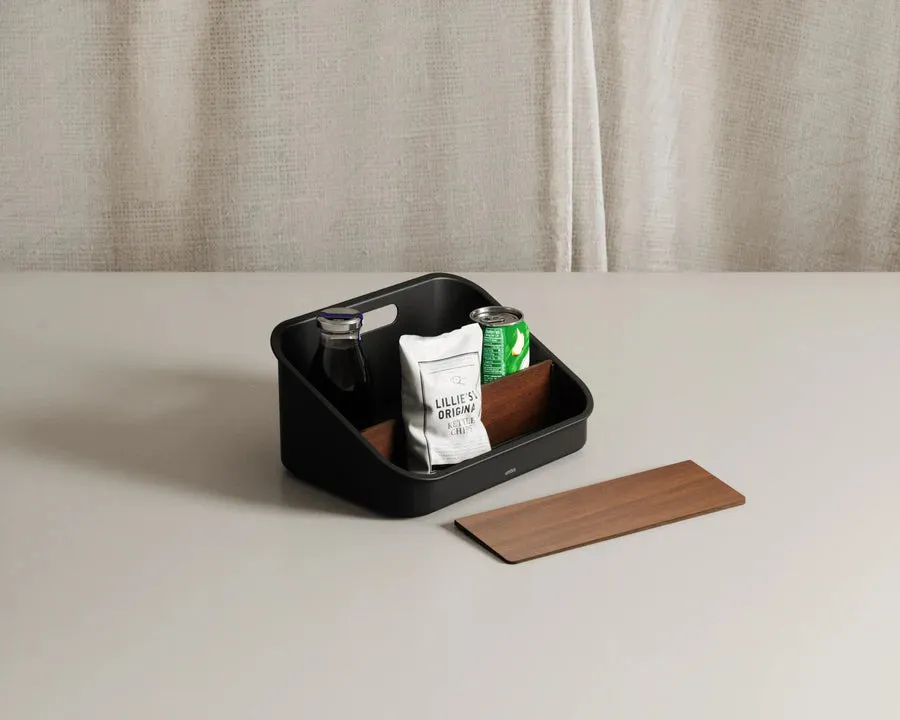 Bellwood Packet Organizer  Black/Walnut