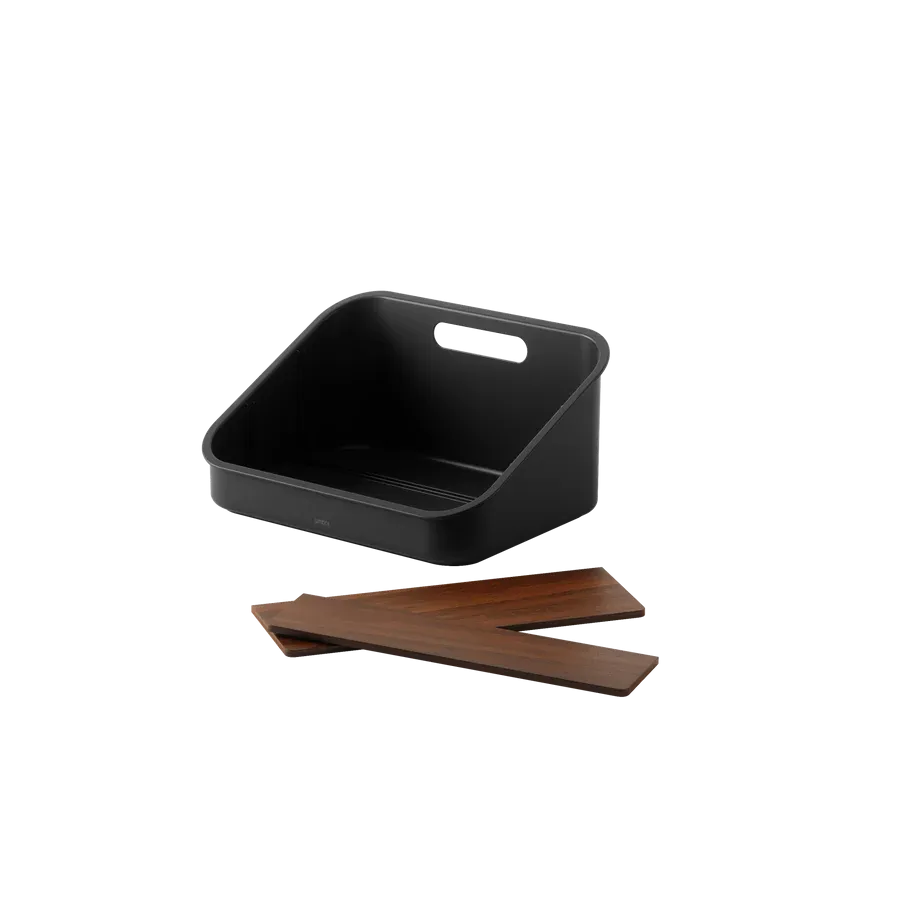 Bellwood Packet Organizer  Black/Walnut