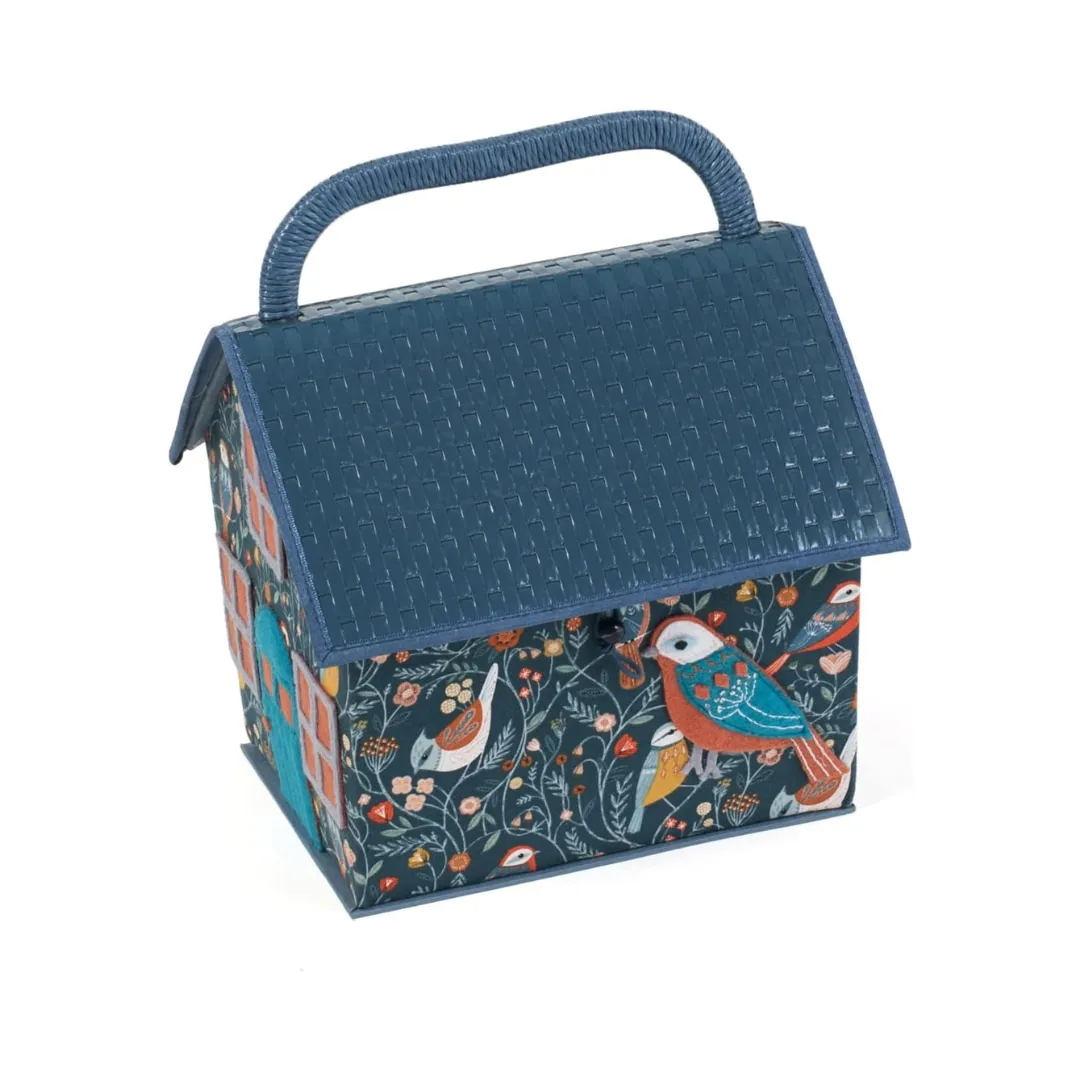 Bird house sewing box
