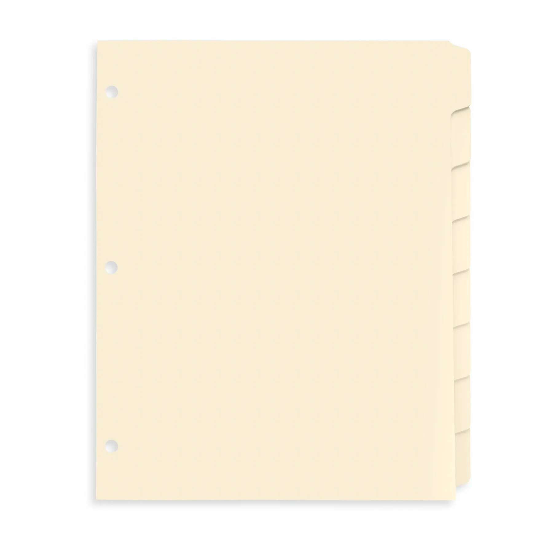 Blue Summit Supplies Index Dividers, 8-Tab Printable, Manila, 96 Dividers