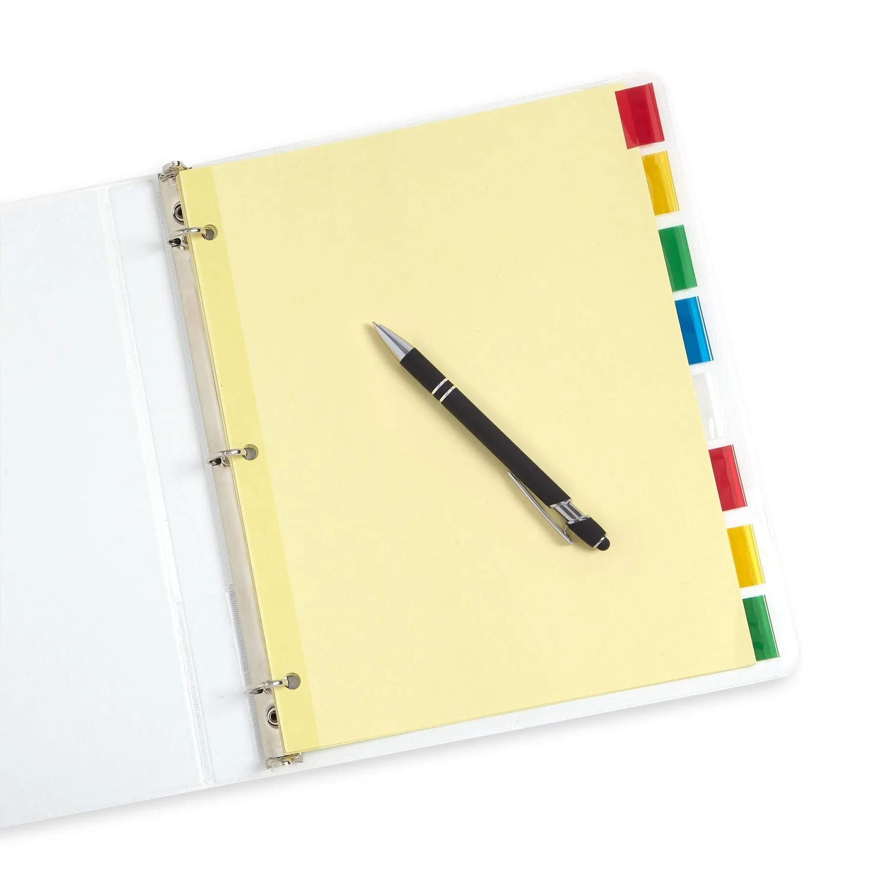 Blue Summit Supplies Tabbed Binder Dividers, 8-Tab, Manila, 48 Sets (384 Dividers)