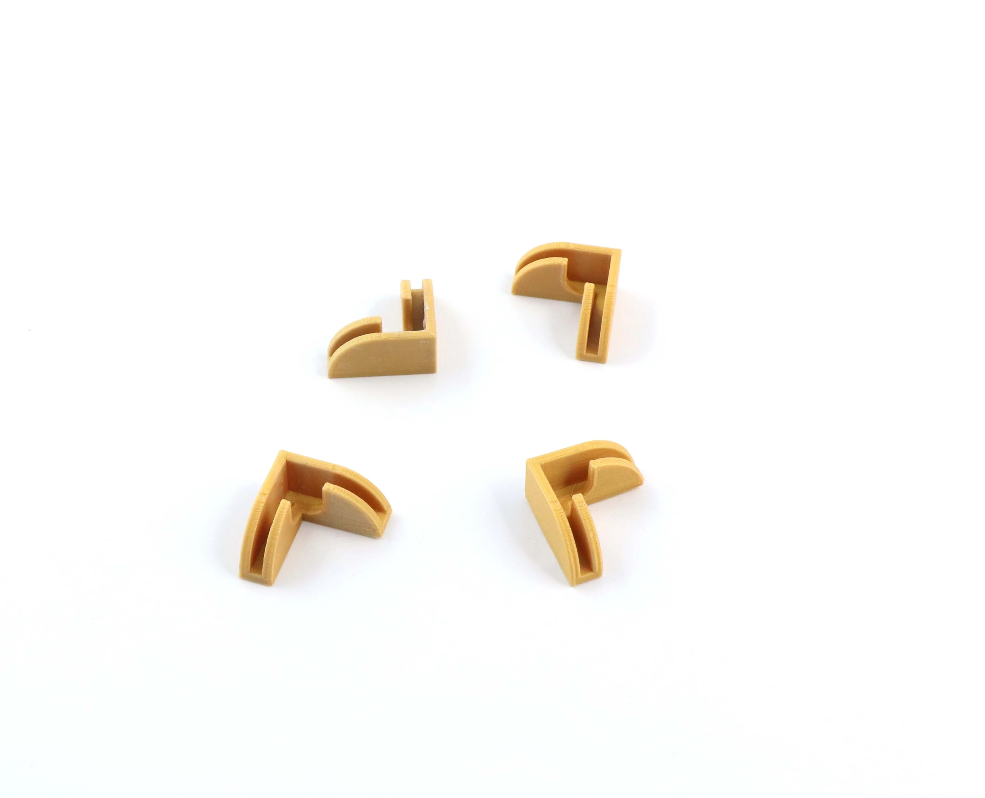 Box corner clips small (set of 4)