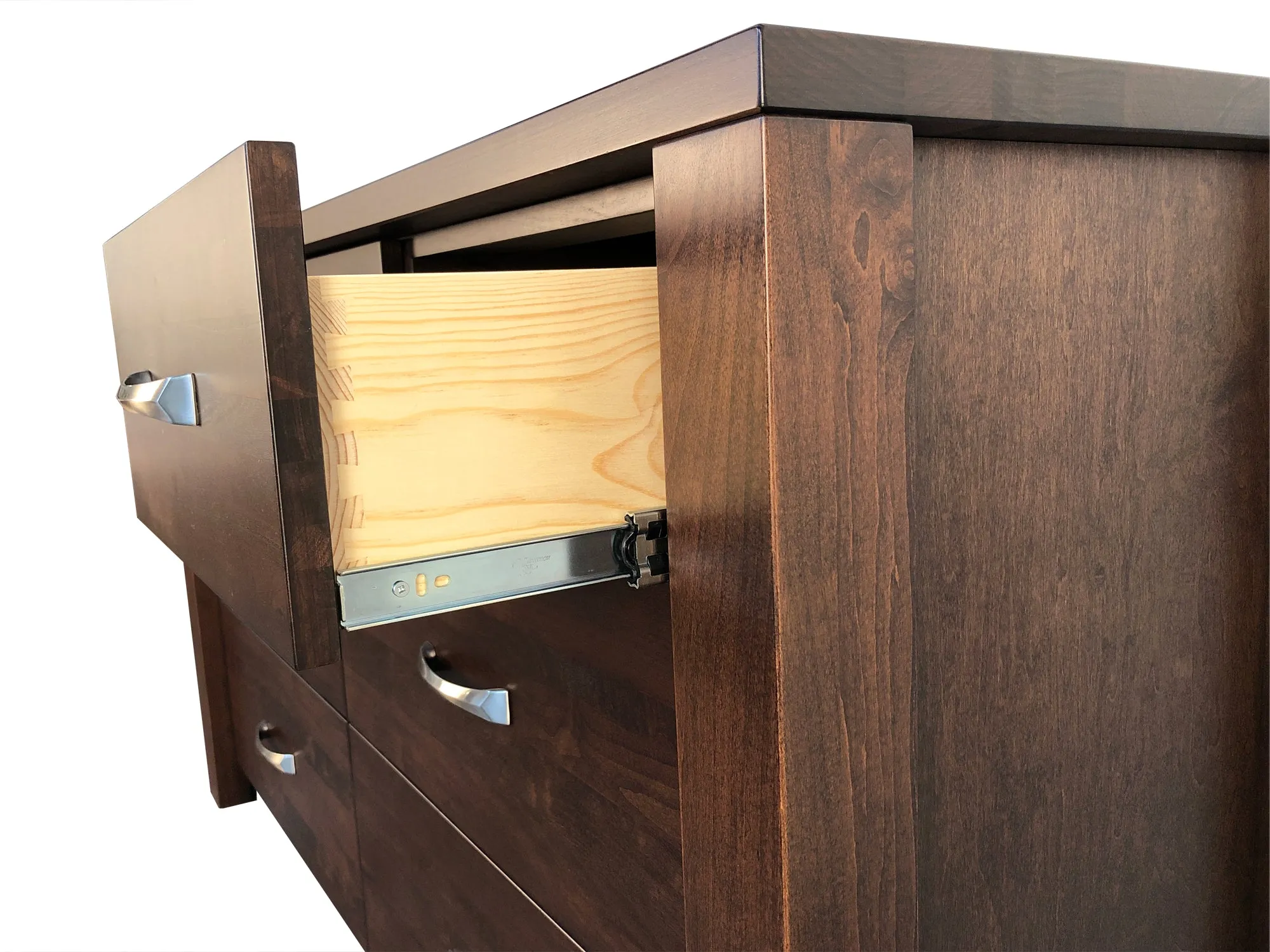 Boxwood Nightstand  Three Drawer