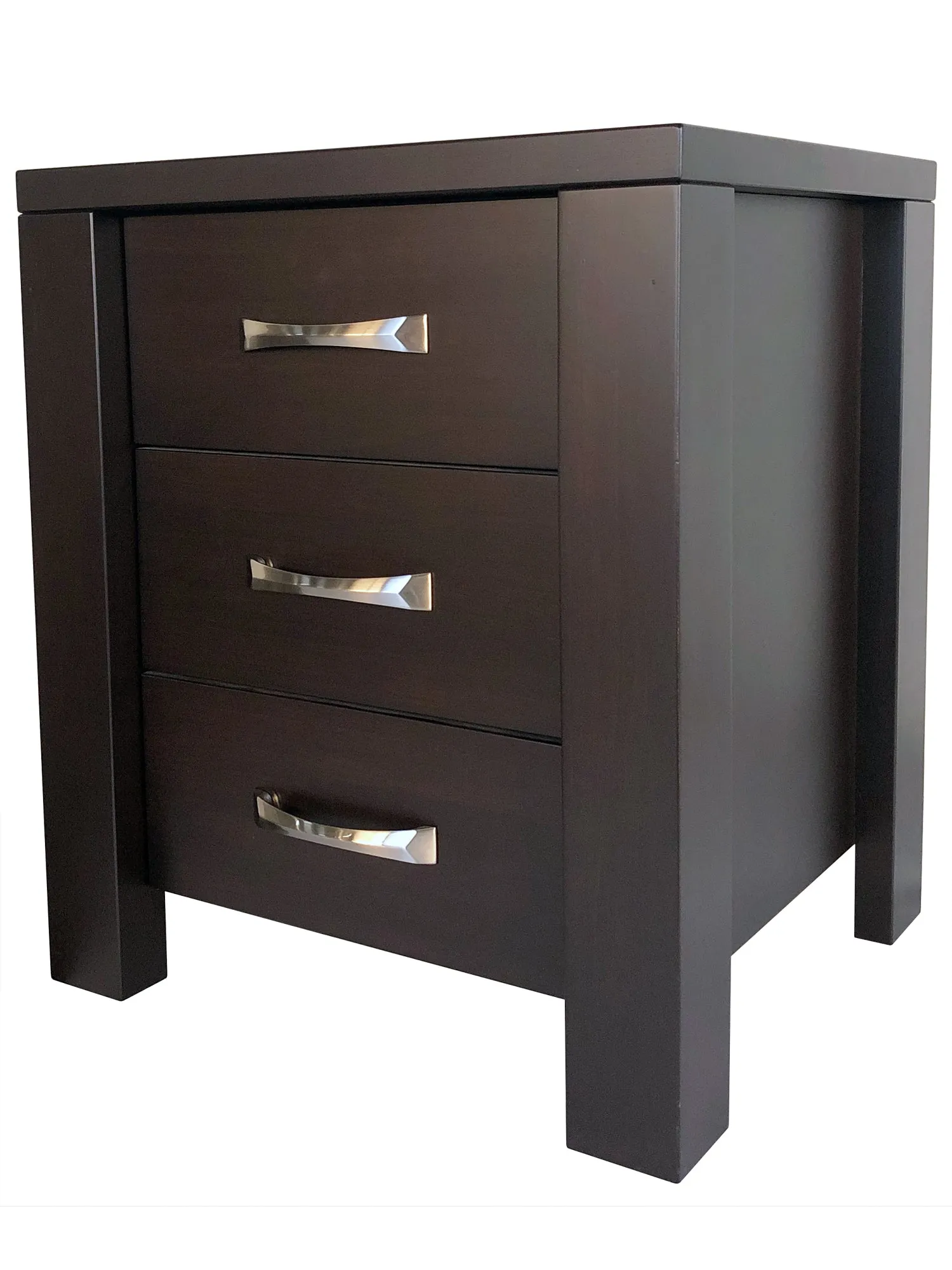 Boxwood Nightstand  Three Drawer