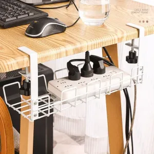 Cable Clarity: Ultimate Desk Organization and Management Solution