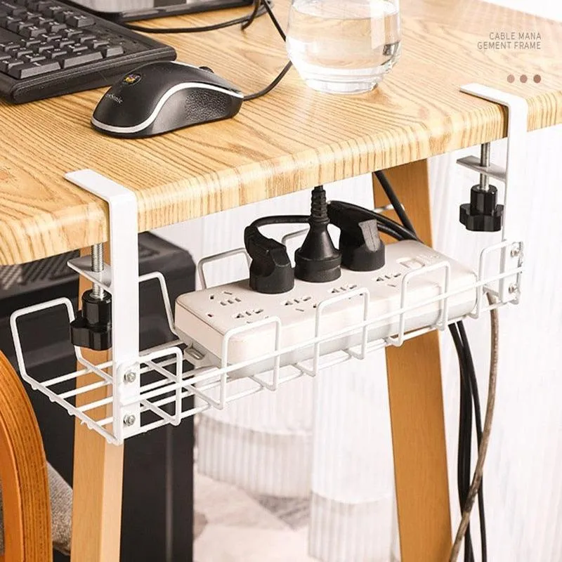 Cable Clarity: Ultimate Desk Organization and Management Solution