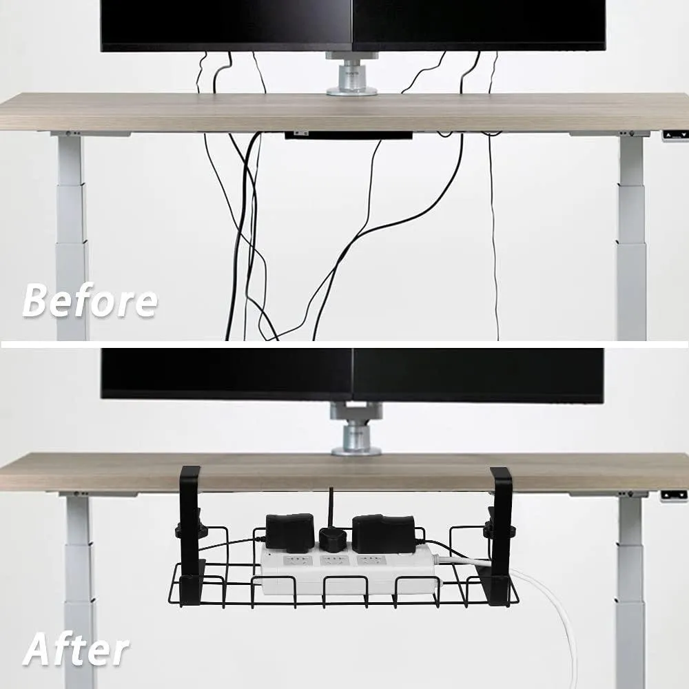 Cable Clarity: Ultimate Desk Organization and Management Solution