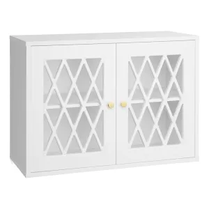 Cam Cam Harlequin Cabinet in White