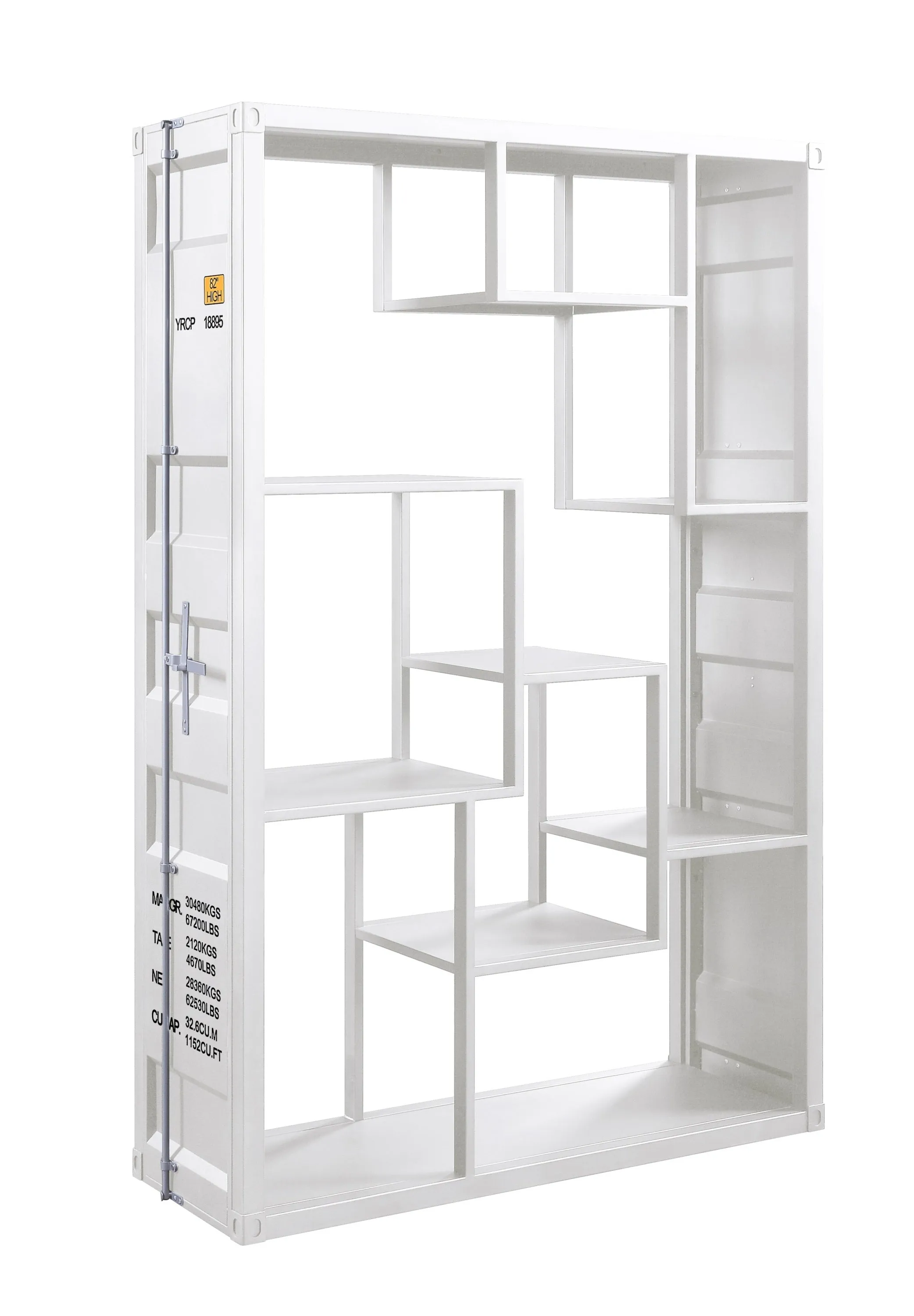 Cargo Shelf Rack / Book Shelf, White