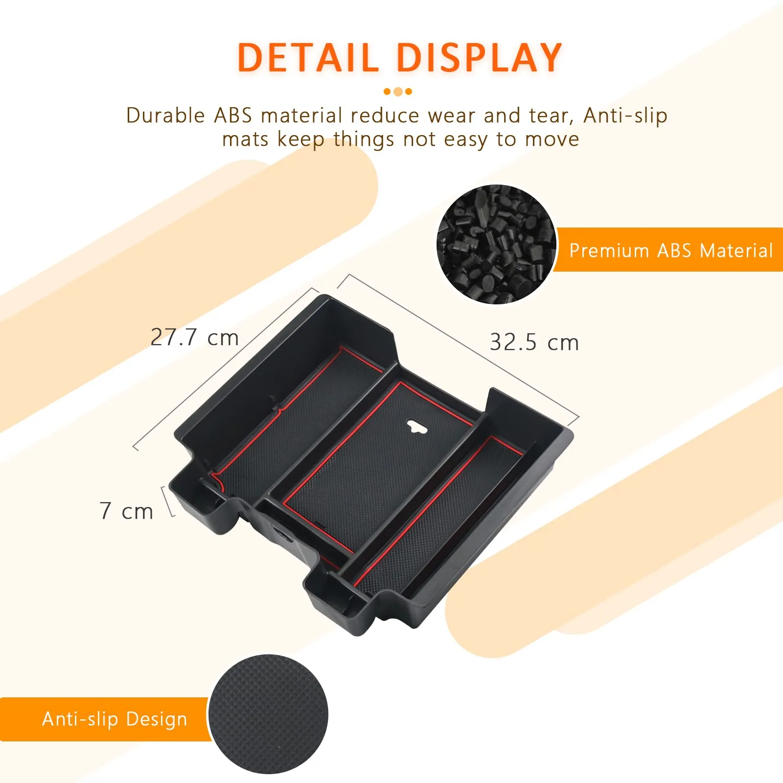 Chevy Silverado Center Console Organizer Tray 2019 2020 2021 2022
