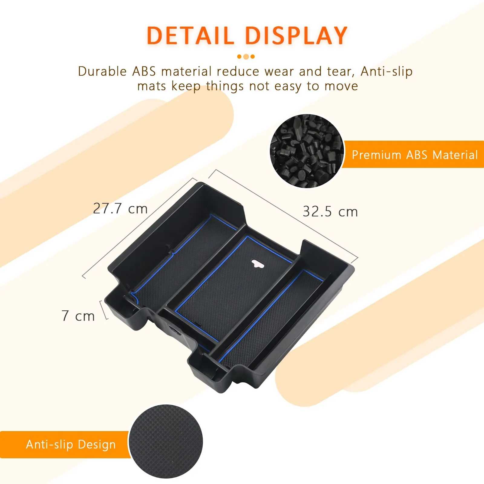Chevy Silverado Center Console Organizer Tray 2019 2020 2021 2022