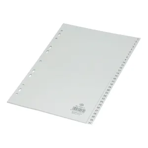 Clipp Plastic Col Divider A4 1-31