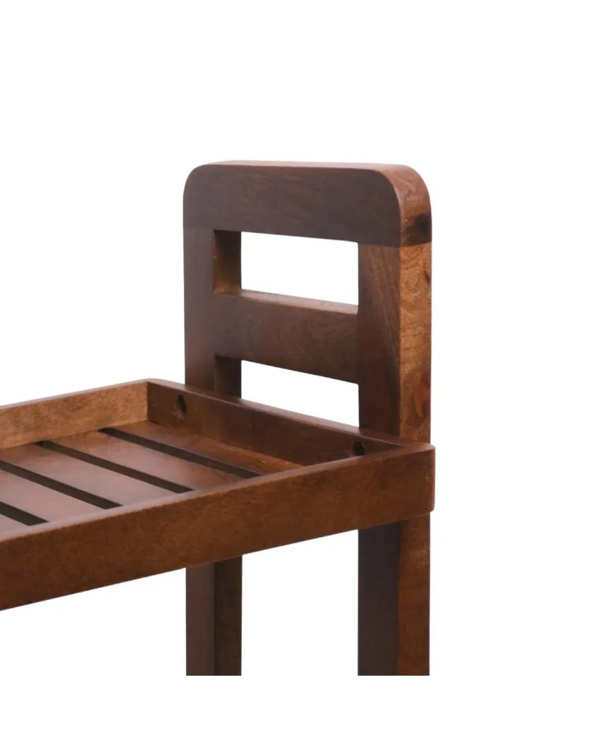 Cocoa Wooden Muti-Purpose Organizer | 14 x 8 x 14 inches