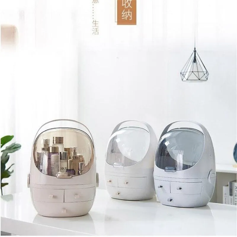 Compact Clear Makeup Organizer: The Ultimate On-the-Go Beauty Storage Solution