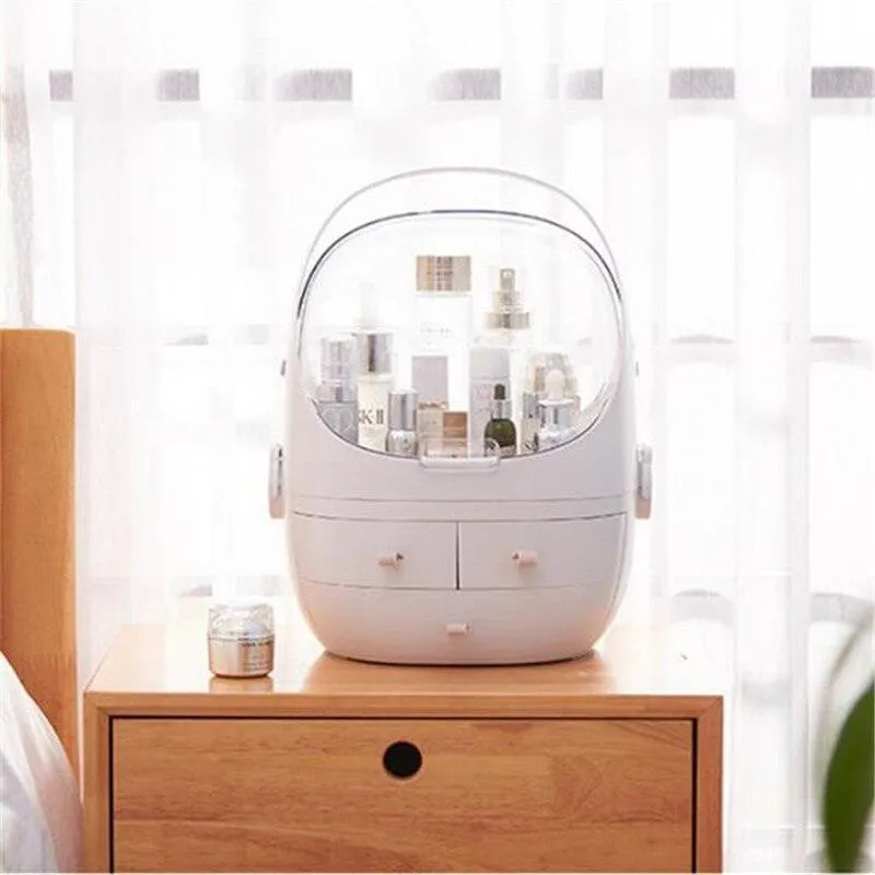 Compact Clear Makeup Organizer: The Ultimate On-the-Go Beauty Storage Solution