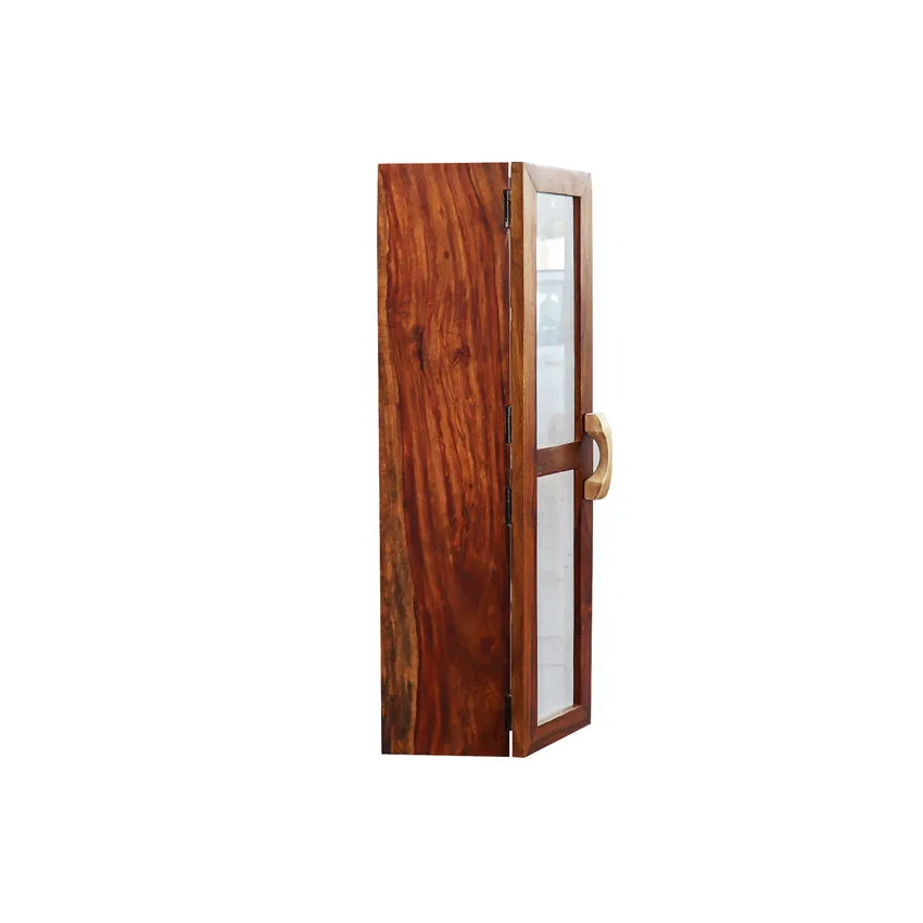 Conch right-opening Vertical Bath Shelf