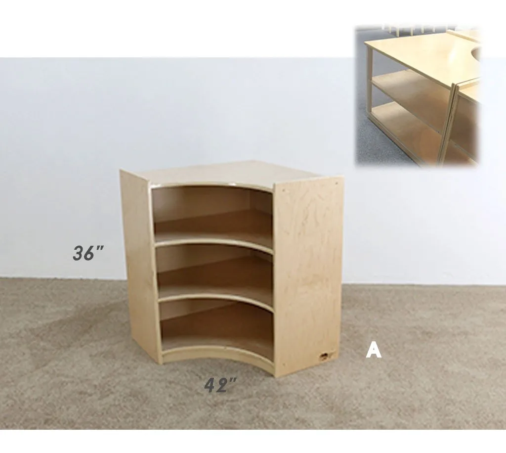 Corner Piece Shelving Unit