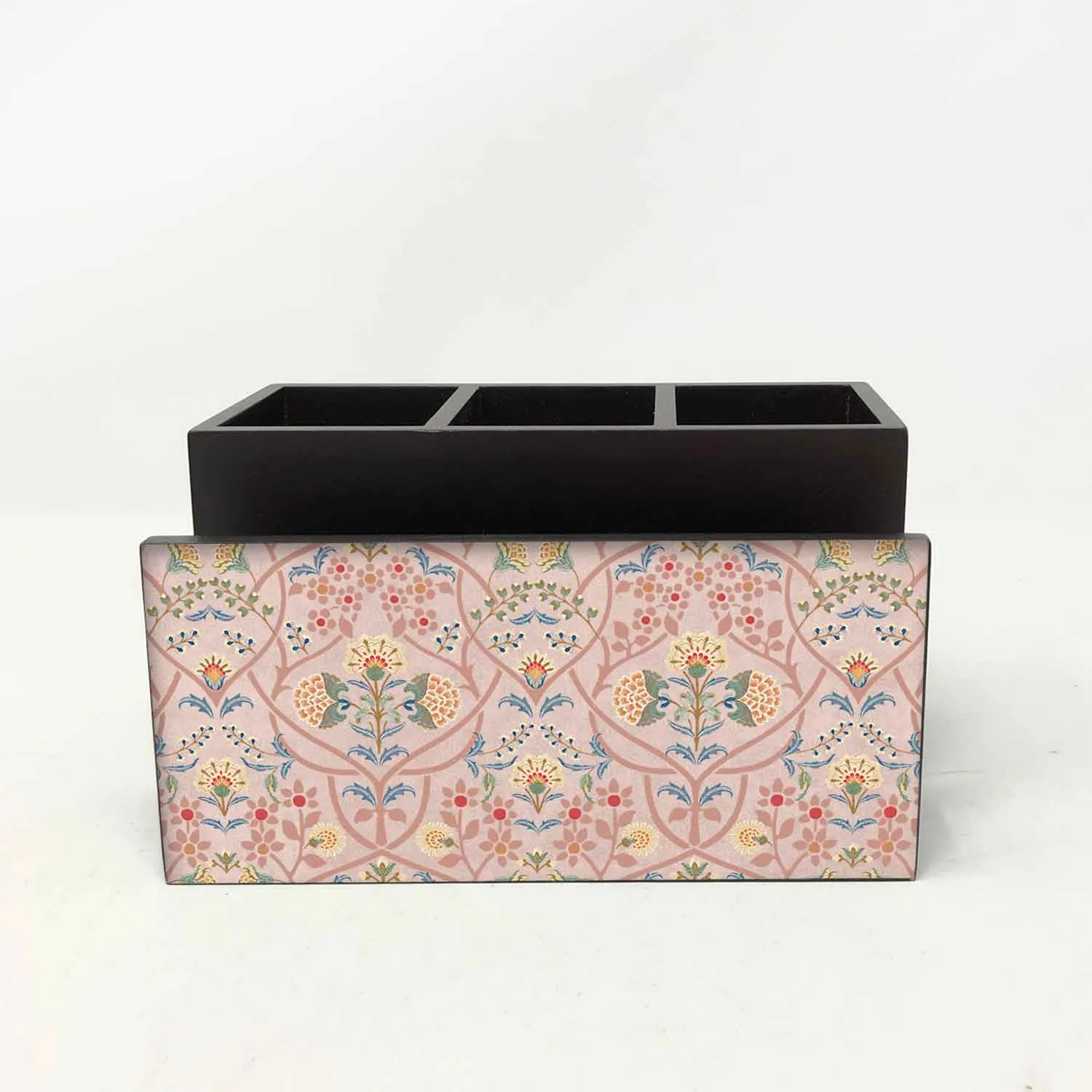 Delicate Jaal Cutlery Stand with Tissue Paper Holder
