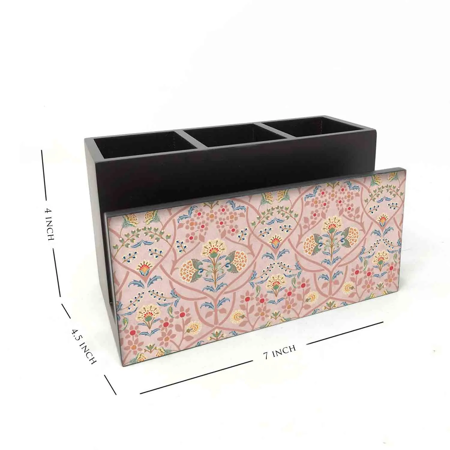 Delicate Jaal Cutlery Stand with Tissue Paper Holder
