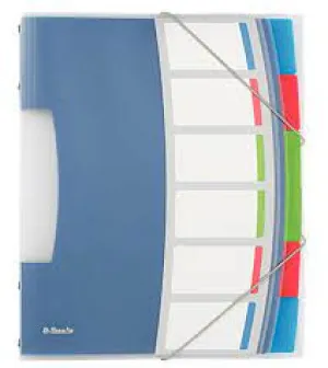 Esselte Divider Book Vivida - 6 Part