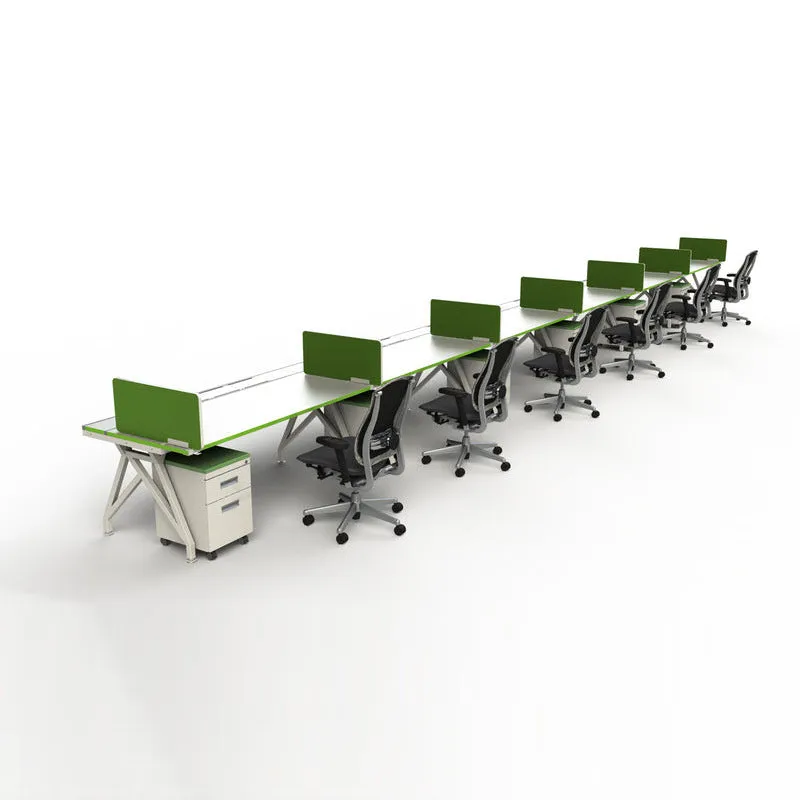 Eyhov Rail Duo Side by Side Desk