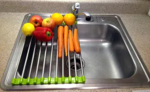 Folding Drain Rack Washing Station XL