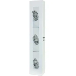 Glove Box Dispenser, Triple, Space Saver