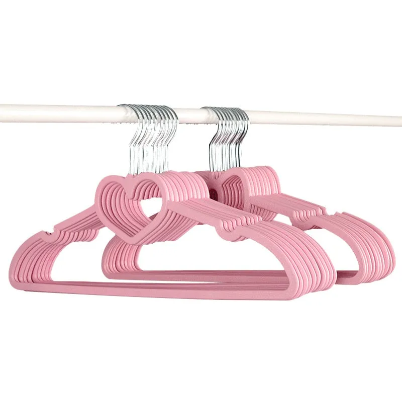 Heart Shaped Clothes Hangers