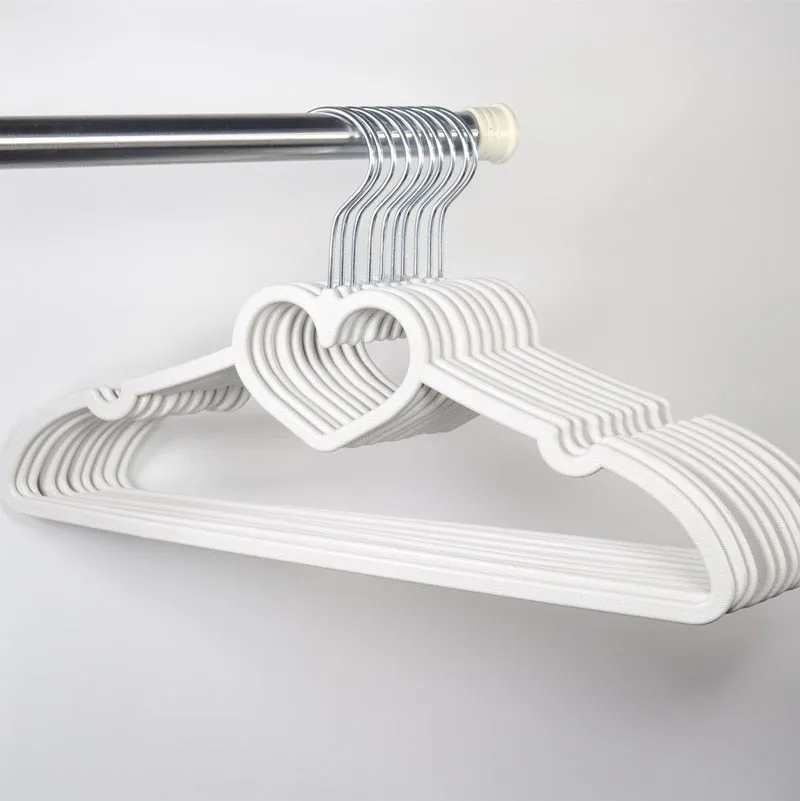 Heart Shaped Clothes Hangers