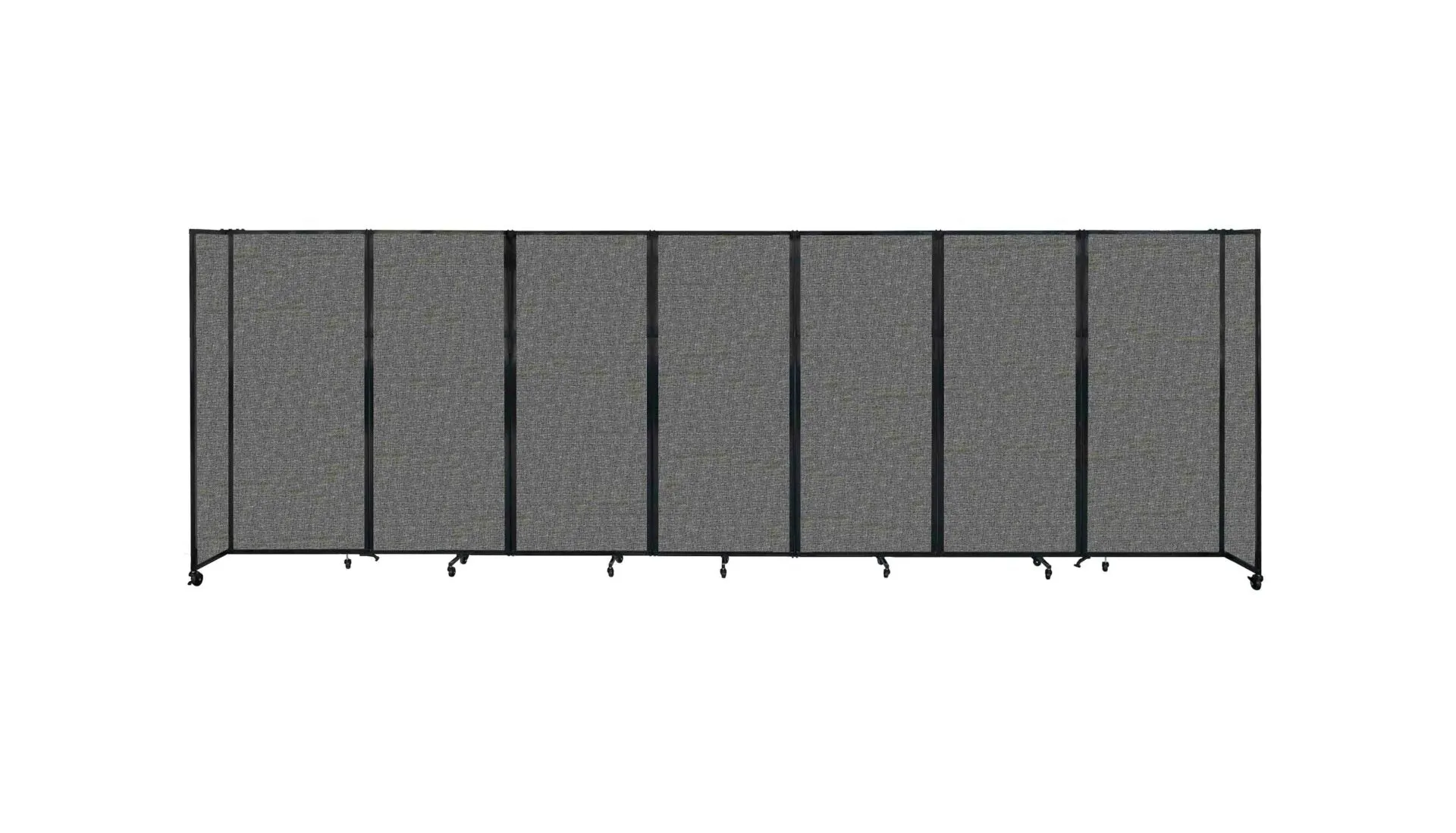 High Quality Movable Room Divider Screen- 7 Panels -(Soft Fabric)- (H)1.83M(L)5.94M(W)3CM